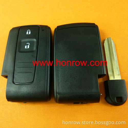 High quality Toyota Daihatsu 2 button remote key blank toyota smart key 2 button
